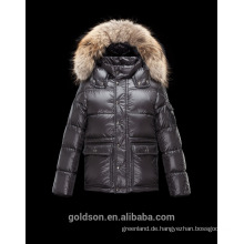 European Boy Size (6Y-12Y) Raccon Fur Chilidren Daunenjacke